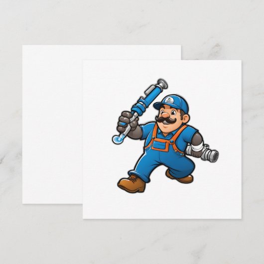 Loodgietersdiensten logo (Voorkant / Achterkant)