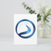 Loodgietersdiensten logo briefkaart (Staand voorkant)