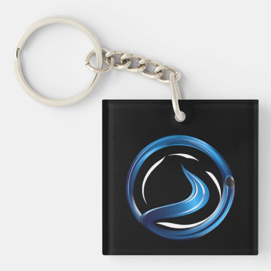 Loodgietersdiensten logo sleutelhanger (voorkant)