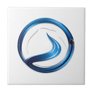 Loodgietersdiensten logo tegeltje