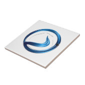 Loodgietersdiensten logo tegeltje (Zijkant)