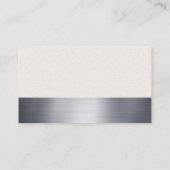 Loodgietersdiensten Pictogrammen Visitekaartje (Achterkant)