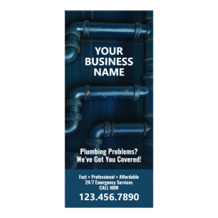 Loodgietersdiensten - Small Business Loodgieter Mo Reclamekaart