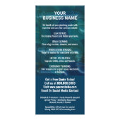 Loodgietersdiensten - Small Business Loodgieter Mo Reclamekaart (Achterkant)