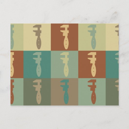 Loodgieterskunst Pop Briefkaart (Voorkant)