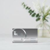 Loodgietersleiding lekkende pijp visitekaartje (Staand voorkant)