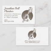 Loodgietersleiding Visitekaartje (Voorkant / Achterkant)