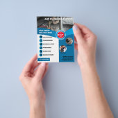 Loodgietersservice Flyer (Hand)