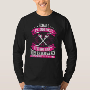 Loodgietersstop Vrouw T-shirt
