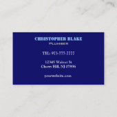 LoodgietersVisitekaartjes Visitekaartje (Achterkant)