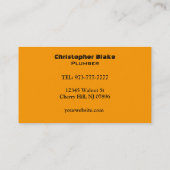 LoodgietersVisitekaartjes Visitekaartje (Achterkant)