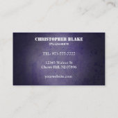 LoodgietersVisitekaartjes Visitekaartje (Achterkant)