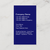 LoodgietersVisitekaartjes Visitekaartje (Achterkant)