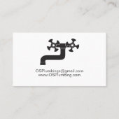 Loodgieterswaterkop Visitekaartje (Achterkant)