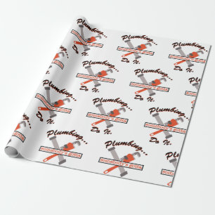 Loodgieterswerk Cadeaupapier