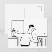 Loodgieterswerk en verwarming briefkaart (Voorkant / Achterkant)