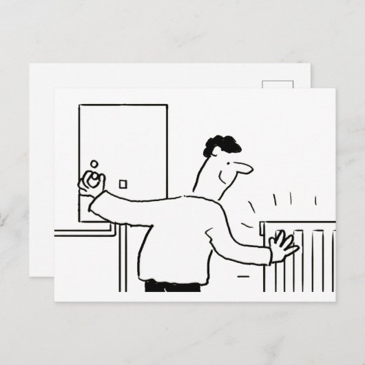 Loodgieterswerk en verwarming briefkaart (Voorkant / Achterkant)