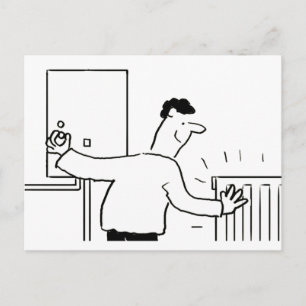 Loodgieterswerk en verwarming briefkaart