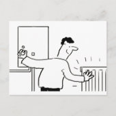 Loodgieterswerk en verwarming briefkaart (Voorkant)