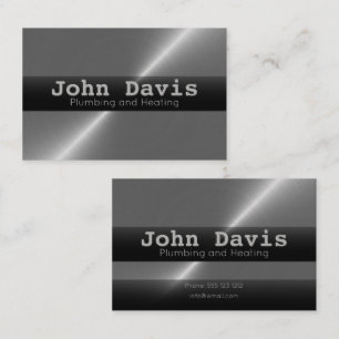 Loodgieterswerk en visitekaartjes voor verwarming