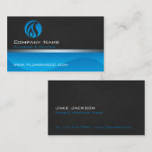 Loodgieterswerk en visitekaartjes voor verwarming (Voorkant / Achterkant)