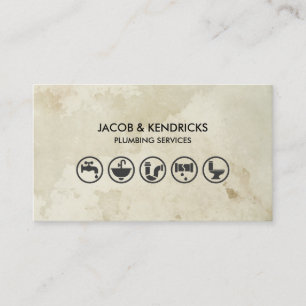 Loodgieterswerk Home Reparatie Visitekaartje