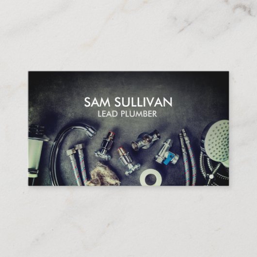 Loodgieterswerk Home Reparatie Visitekaartje (Voorkant)