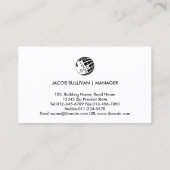 Loodgieterswerk Home Reparatie Visitekaartje (Achterkant)