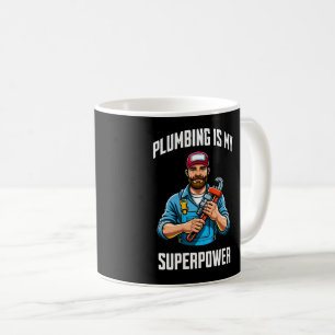 Loodgieterswerk is Mijn Superpower Koffiemok