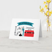 Loodgieterswerk Kaart (Gele Bloem)