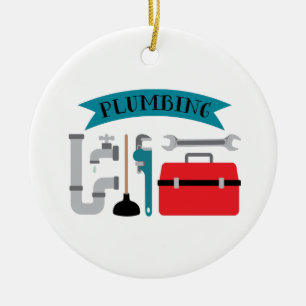 Loodgieterswerk Keramisch Ornament