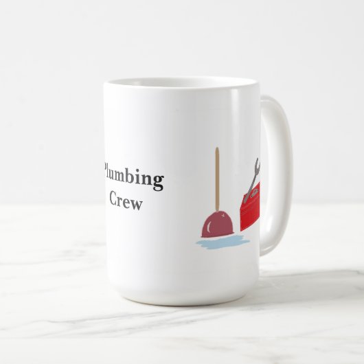 Loodgieterswerk Koffiemok (Voorkant rechts)