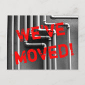 Loodgieterswerk pijpleiding bewegend briefkaart on (Voorkant)