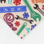 Loodgieterswerk, Pipefitting, Steamfitter Gereedsc Fleece Deken (Hoek)