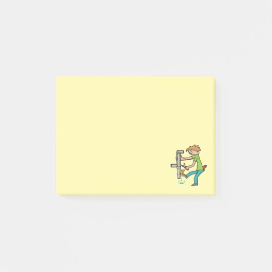 Loodgieterswerk Post-it® Notes (Voorkant)