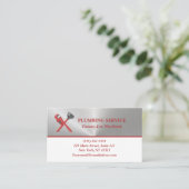 Loodgieterswerk Visitekaartje (Staand voorkant)