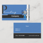 Loodgieterswerk Visitekaartje (Voorkant / Achterkant)