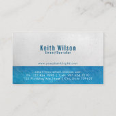 Loodgieterswerk Visitekaartje (Achterkant)