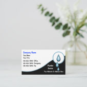 Loodgieterswerk Visitekaartjes (Staand voorkant)