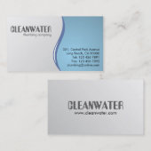 Loodgieterswerk - Visitekaartjes (Voorkant / Achterkant)