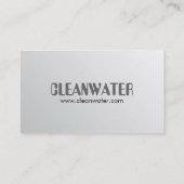 Loodgieterswerk - Visitekaartjes (Achterkant)