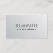 Loodgieterswerk - Visitekaartjes (Achterkant)