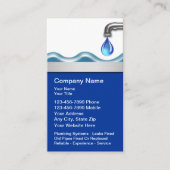 Loodgieterswerk Visitekaartjes (Voorkant)