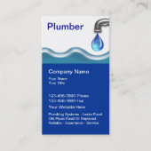 Loodgieterswerk Visitekaartjes (Voorkant)