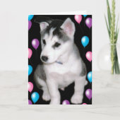 Loodje en Ballons Kaart (Voorkant)