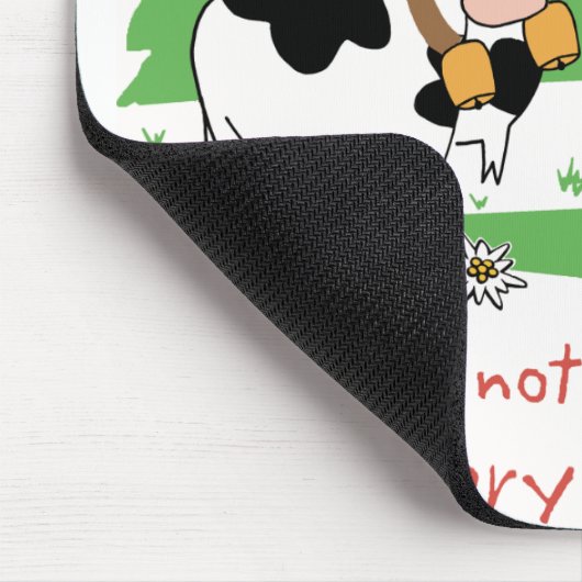 Loodkoe Mousepad Muismat (Hoek)