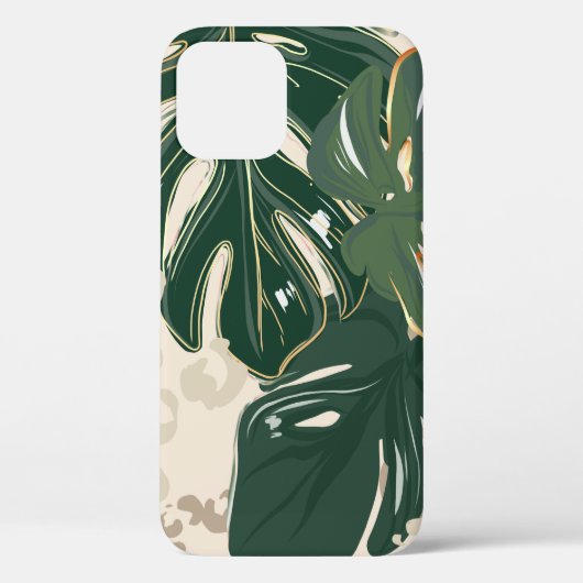 Loodpatroon, dierlijk afdrukken naadloos design gr Case-Mate iPhone case (Achterkant)