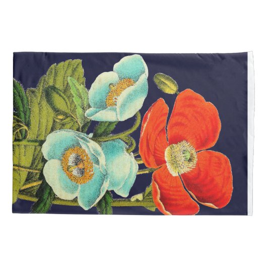  loodrechte bloemkool met oosterse maffia kussensloop (Achterkant)