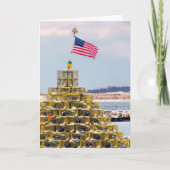 Loodschaalboom zeelandschap kaart (Voorkant)