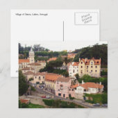 Loodschap van Sintra in Portugal Briefkaart (Voorkant / Achterkant)